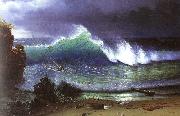 Albert Bierstadt, The Shore of the Turquoise Sea